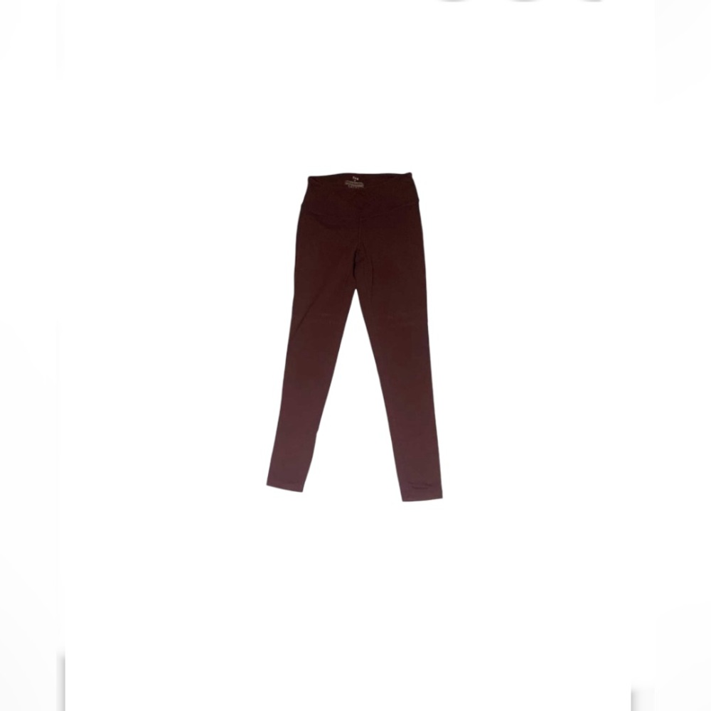 Aritzia TNA Burgundy Leggings - Women’s Size XS